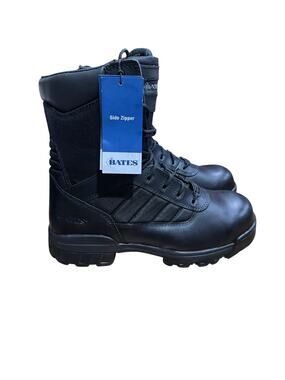 Bates Tactical Sport 8" Side Zipper Composite Safety Toe EH Boots Men's Size 9